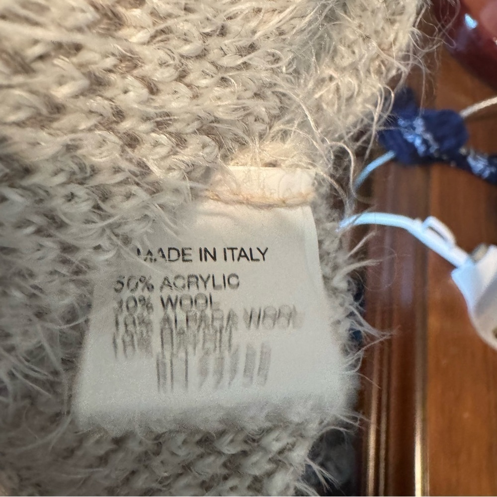 Betty Betty knee length wool cardigan. Ladies Medium - Picture 4 of 4